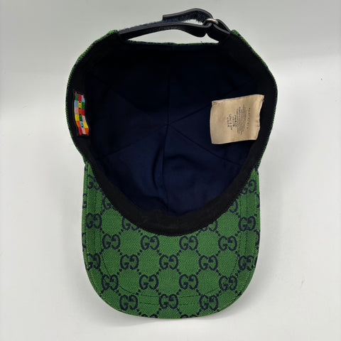 Gucci GG Multicolor Collection Cap 'Green' | One Size