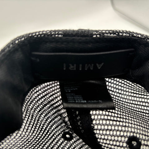 Amiri 3 Star Trucker Hat 'Black' | One Size