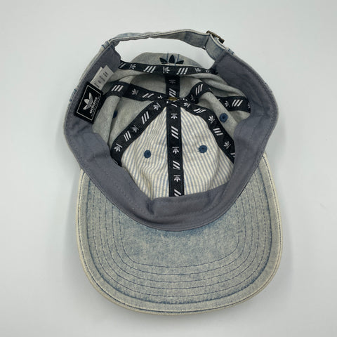 Adidas Vintage Denim Three Stripes Baseball Cap | OS