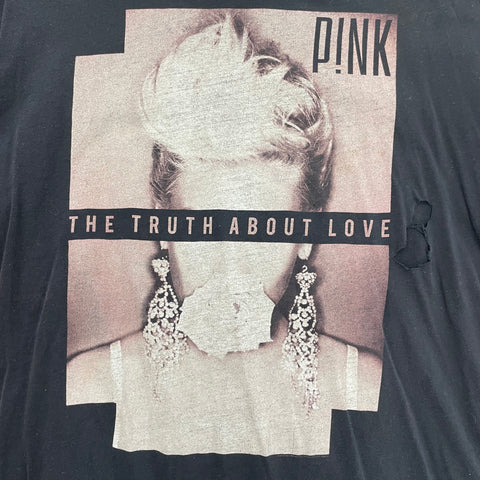 Vintage P!NK The Truth About Love Tour Tee 'Black' | US MED