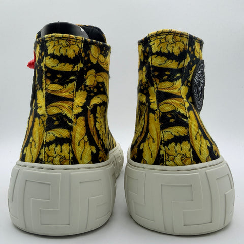 Versace Greca Barocco Print High 'Yellow Black Cream' | EU M39 / US M6
