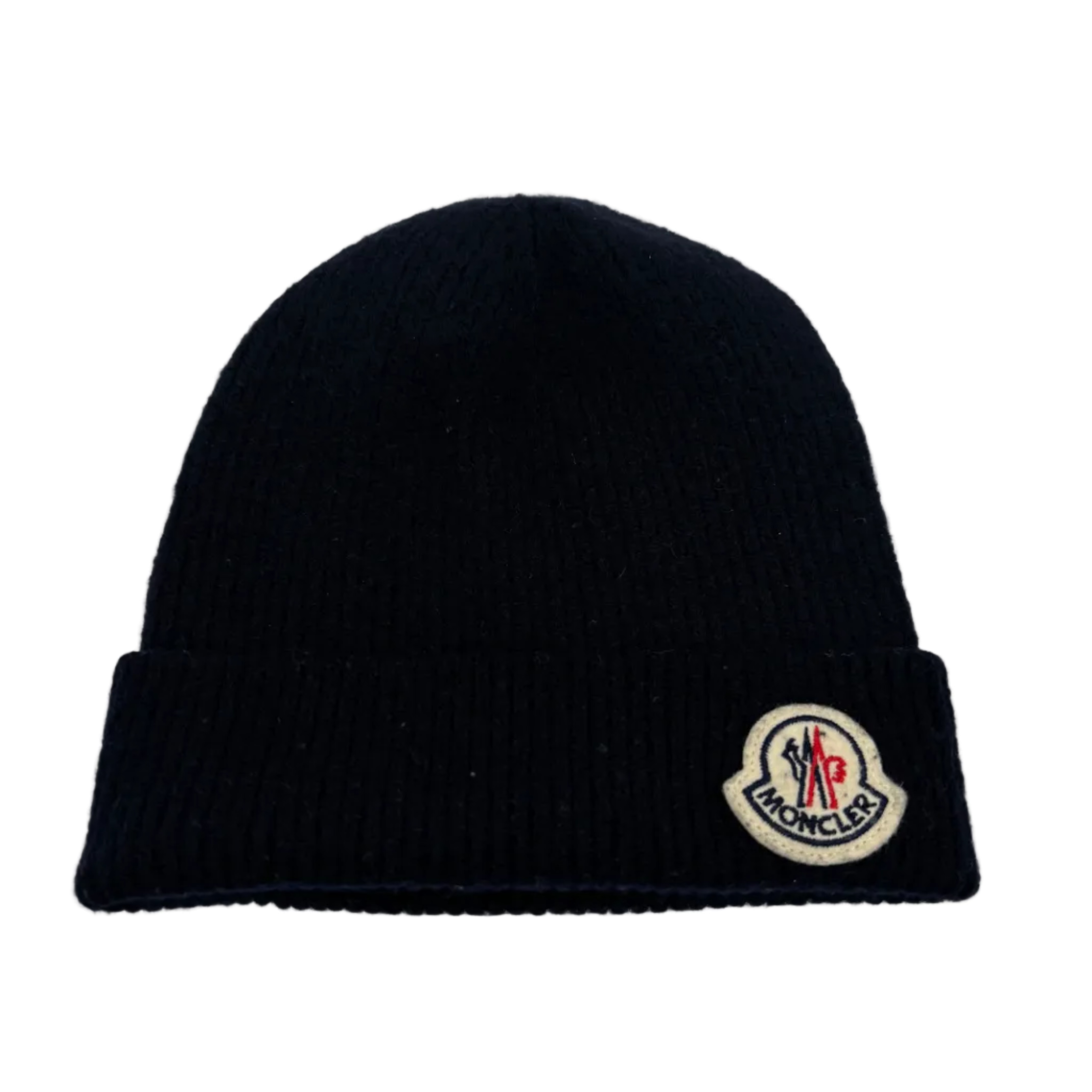 Moncler Wool Beanie 'Navy (Kid's)' | One Size