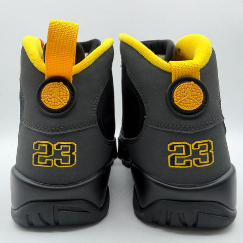 Air Jordan 9 Retro 'Dark Charcoal University Gold (2021)' | US M 10 (No Box)