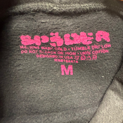 Sp5der P*NK Hoodie 'Black' | US M (Medium)