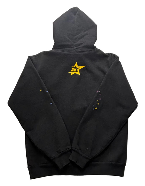 Sp5der P*NK Hoodie 'Black' | US M (Medium)