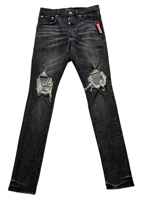 Purple Brand Blowout Jeans 'Faded Black' | US M (28")