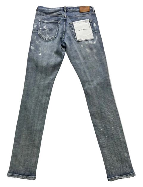 Purple Brand Paint Blowout Jeans 'Light Indigo' | US M (29")