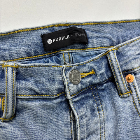 Purple Brand Blowout Jeans 'Light Blue' | US M (34")
