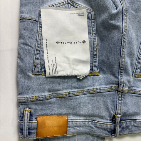 Purple Brand Blowout Jeans 'Light Blue' | US M (34")