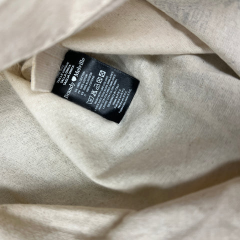 Vintage John Galt Basement Studio 92 Mercer St. New York Tote Bag Cotton 'Cream White' | OS
