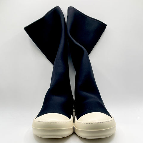 Rick Owens Long Sock Boot 'Nylon Black Milk' | EU M 42 / US M 9