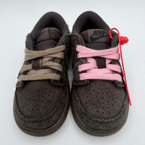 Air Jordan 1 Low 'Travis Scott Velvet Brown (TD)' | US 5C