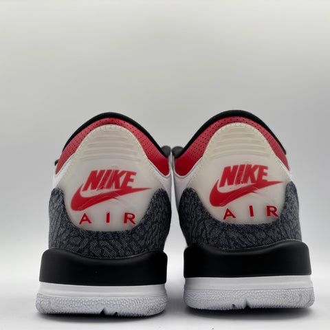 Air Jordan 3 Retro 'SE Fire Red Denim (2020)' | US GS 6.5Y