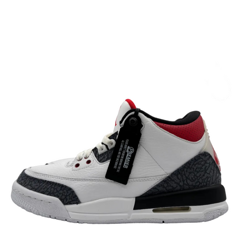 Air Jordan 3 Retro 'SE Fire Red Denim (2020)' | US GS 6.5Y