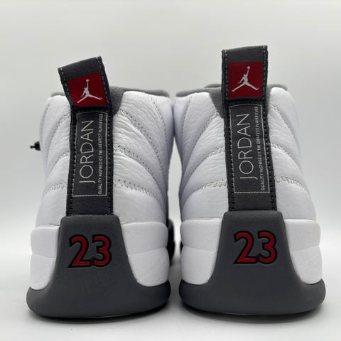 Air Jordan 12 Retro 'White Dark Grey (2019)' | US M 10