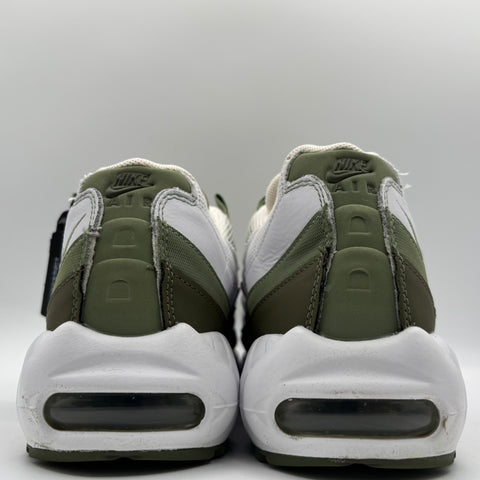 Nike Air Max 95 'White Medium Olive Oil Green (2022)' | US M 11