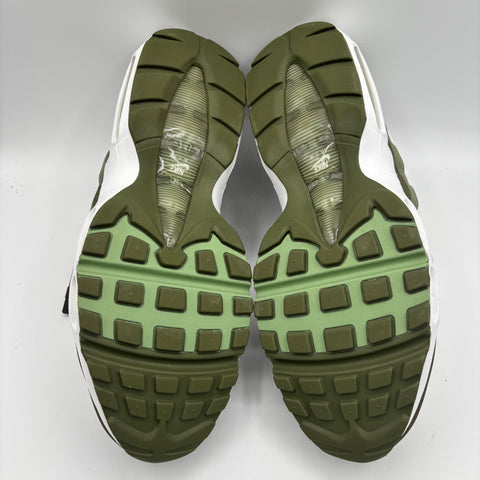 Nike Air Max 95 'White Medium Olive Oil Green (2022)' | US M 11