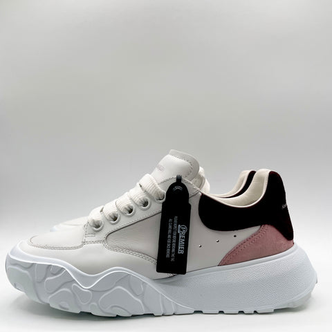 Alexander McQueen Court Trainer 'White Maroon Pink' | EU W 38.5 / US W 8.5