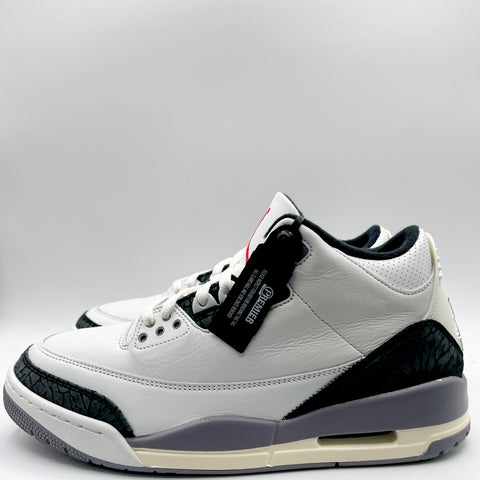 Air Jordan 3 Retro 'Cement Grey (2023)' | US M 10.5