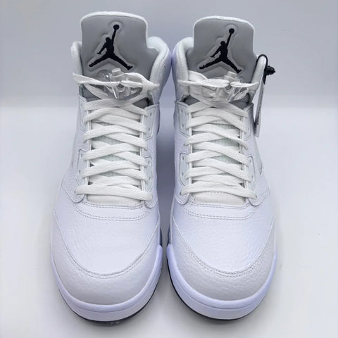 Air Jordan 5 Retro 'White Metallic (2026)' | US M 10.5