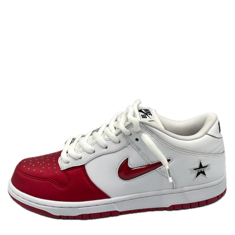 Nike SB Dunk Low 'Supreme Jewel Swoosh Red' | US M 11