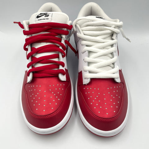 Nike SB Dunk Low 'Supreme Jewel Swoosh Red' | US M 11
