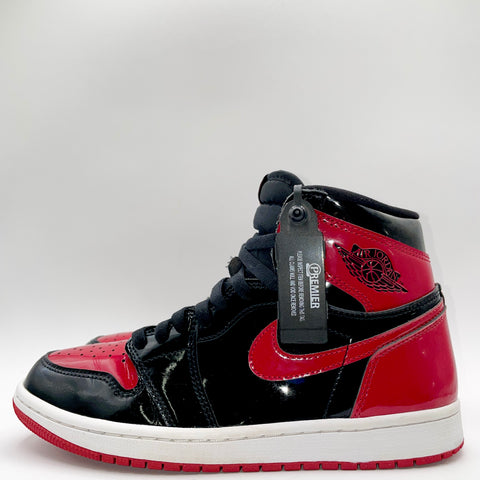 Air Jordan 1 Retro High 'Patent Bred (2021)' | US M 7.5