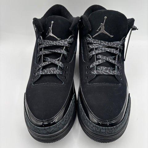 Air Jordan 3 Retro 'Black Cat (2025)' | US M 11 (No Box)