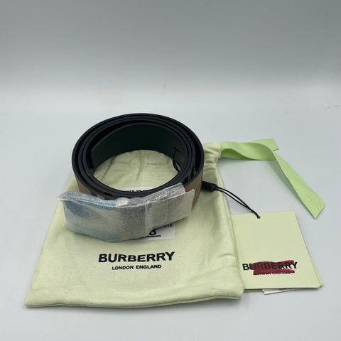 Burberry Men's Check Pin Belt 'Archive Beige' | 42"