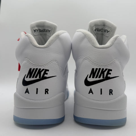 Air Jordan 5 Retro 'White Metallic (2026)' | US M 9.5