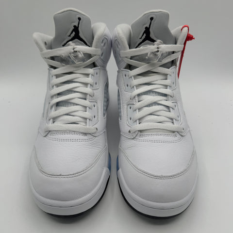 Air Jordan 5 Retro 'White Metallic (2026)' | US M 9.5