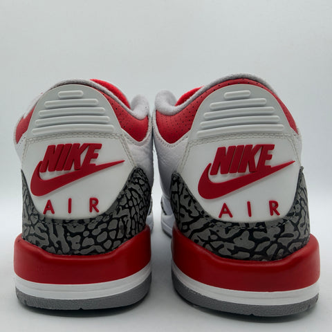 Air Jordan 3 Retro 'Fire Red (2022)' | US GS 7 (No Box)
