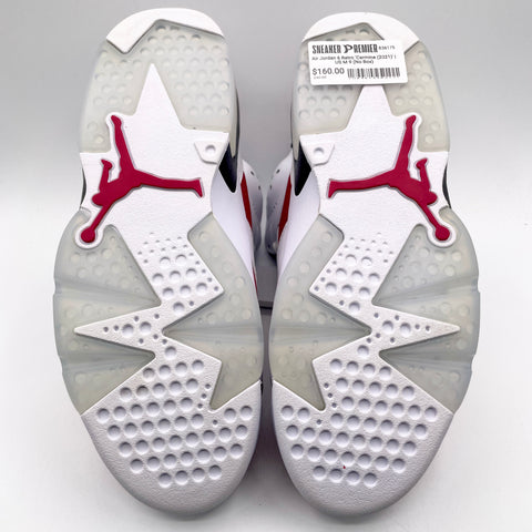 Air Jordan 6 Retro 'Carmine (2021)' | US M 9 (No Box)