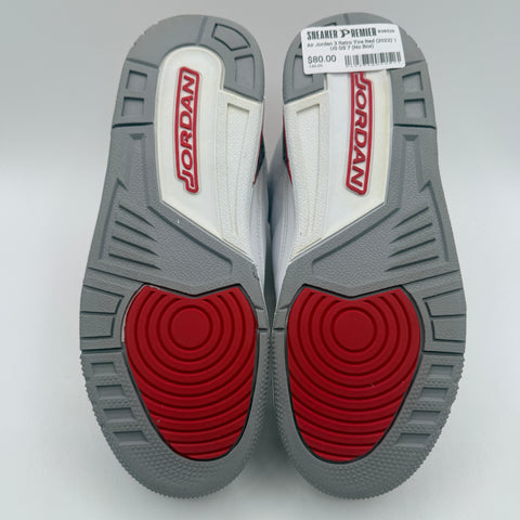 Air Jordan 3 Retro 'Fire Red (2022)' | US GS 7 (No Box)