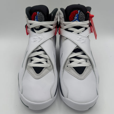 Air Jordan 8 Retro 'White True Red (2025)' | US M 10