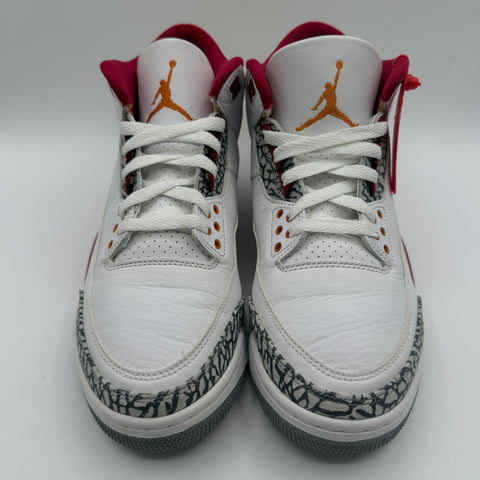 Air Jordan 3 Retro 'Cardinal Red (2022)' | US M 9.5 (No Box)