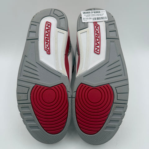 Air Jordan 3 Retro 'Cardinal Red (2022)' | US M 9.5 (No Box)