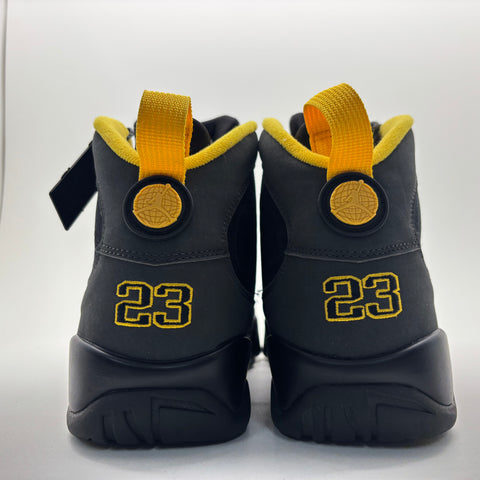 Air Jordan 9 Retro 'Dark Charcoal University Gold (2021)' | US M 10