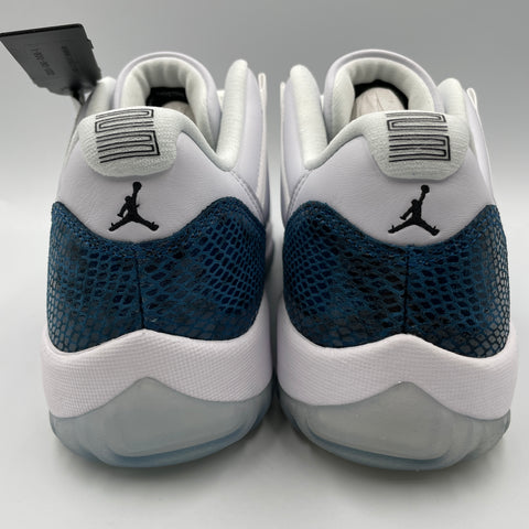 Jordan 11 Retro Low IE 'Snake Skin Navy' | US M 9