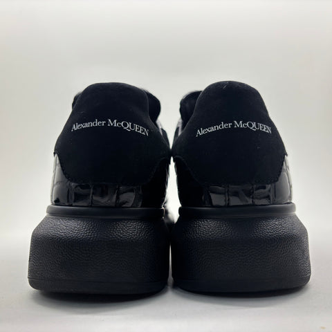 Alexander McQueen Oversized 'Black Crocodile' | EU M 43 / US M 10