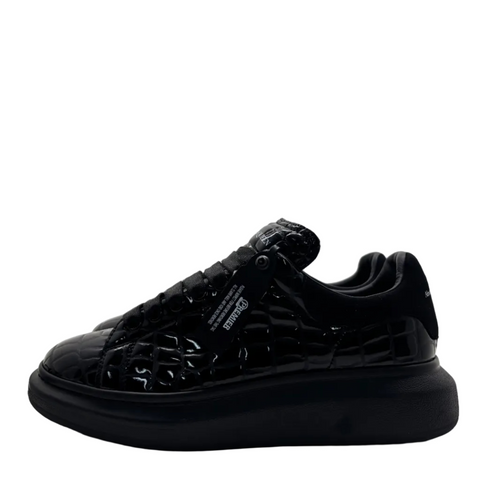 Alexander McQueen Oversized 'Black Crocodile' | EU M 43 / US M 10