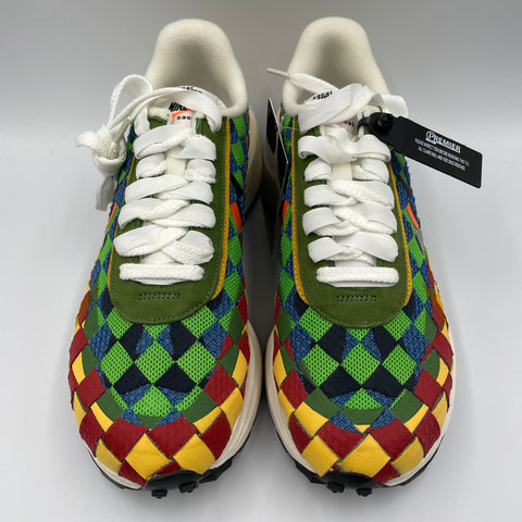 Nike Sacai Vaporwaffle Woven x Jean Paul Gaultier 'Green Gusto' | US 8.5M