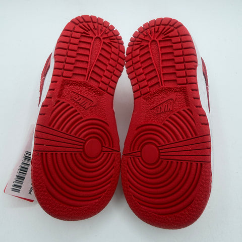 Nike Dunk Low 'White University Red (TD)' | US 6C