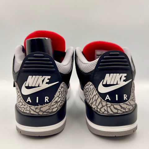 Air Jordan 3 Retro 'Black Cement (2018)' | US M 9