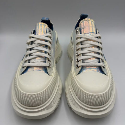 Alexander McQueen Tread Slick Lace Up 'Iridescent'| EU 40 / US M 7