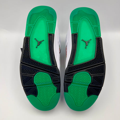 Air Jordan 4 Retro 'Lucid Green Rasta (2020)' | US W 11.5 / US M 10