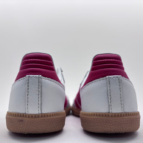 Adidas Samba OG 'Cloud White Better Scarlet Gum (PS)' | US 13C (No Box)