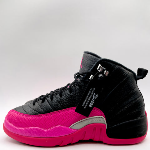 Air Jordan 12 Retro 'Black Deadly Pink (2017)' | US GS 7Y (No Box)