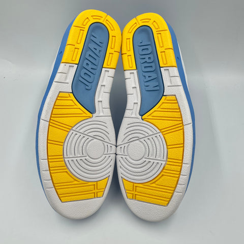 Jordan Melo 2 'White/Blue/Yellow' | US M 9