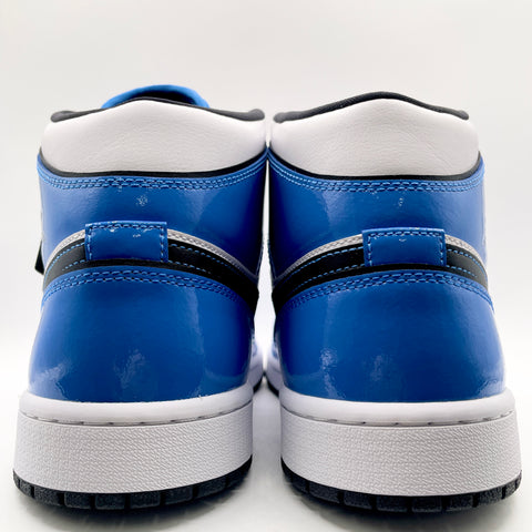 Air Jordan 1 Retro Mid 'Signal Blue (2021)' | US M 11.5 (No Box)
